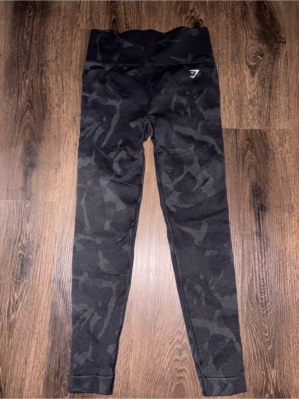 Gymshark Black Camo Leggings Size Small